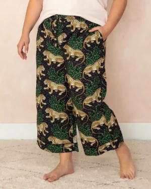 Pajama Bottoms<Printfresh Bagheera - Cropped PJ Pants - Ink