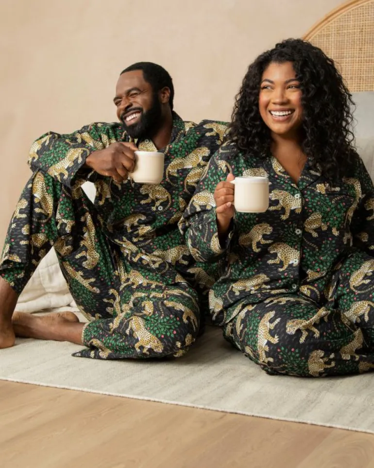 Pajama Sets<Printfresh Bagheera - Men's Long PJ Set - Ink