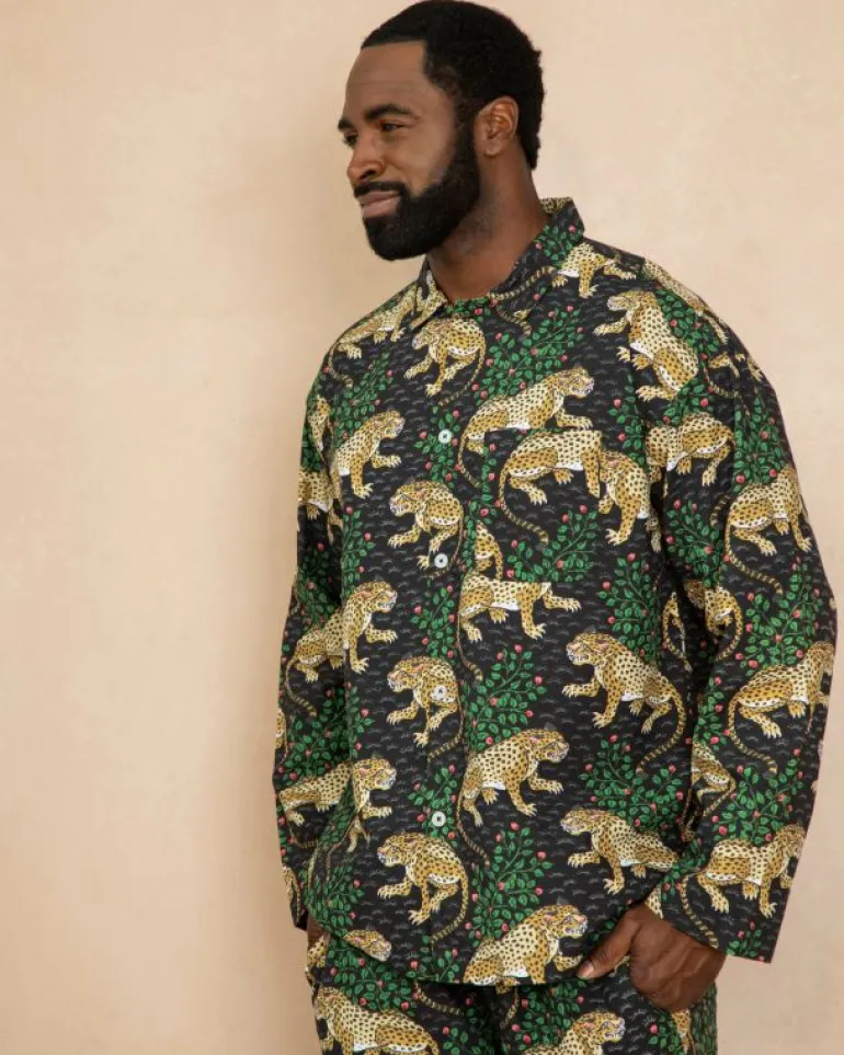 Pajama Sets<Printfresh Bagheera - Men's Long PJ Set - Ink