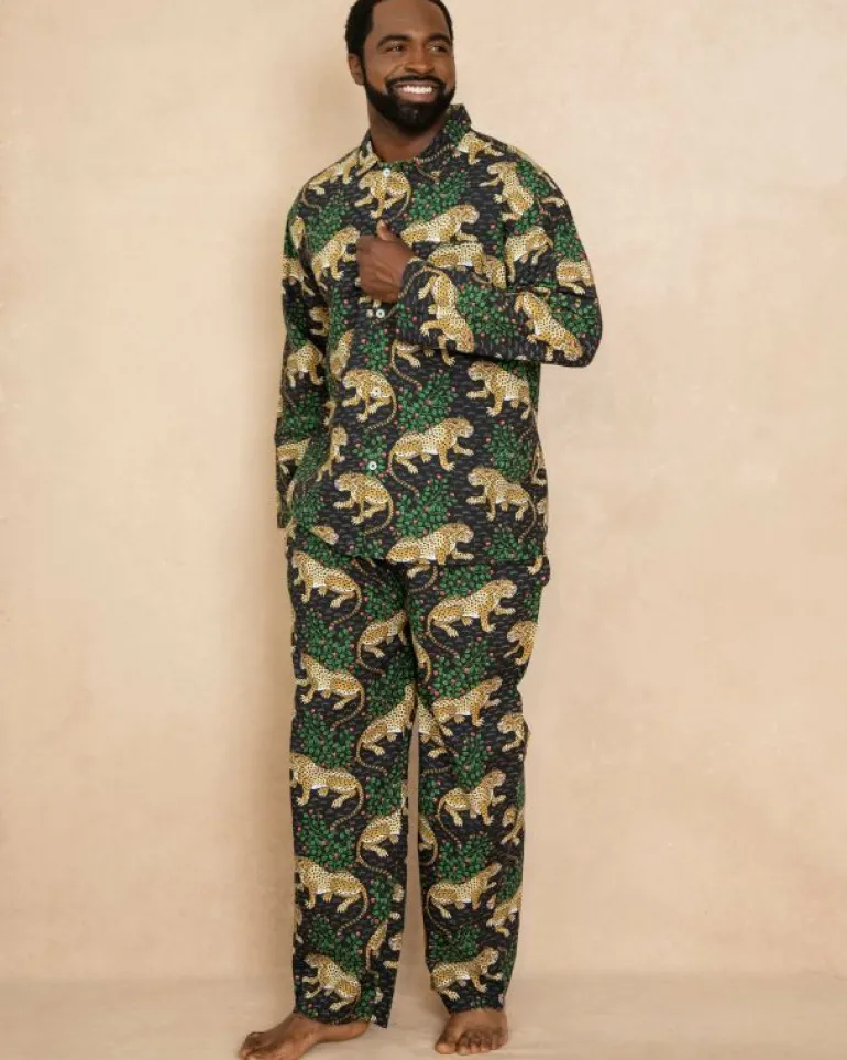 Pajama Sets<Printfresh Bagheera - Men's Long PJ Set - Ink