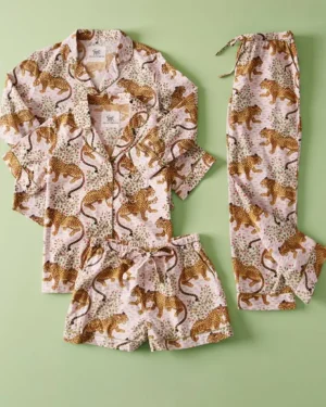 Bundles | Pajama Sets<Printfresh Bagheera - 4-Piece Mix u0026 Match Set - Blush