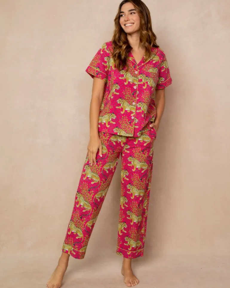 Bundles | Pajama Sets<Printfresh Bagheera - 4-Piece Mix u0026 Match Set - Hot Pink HotPink