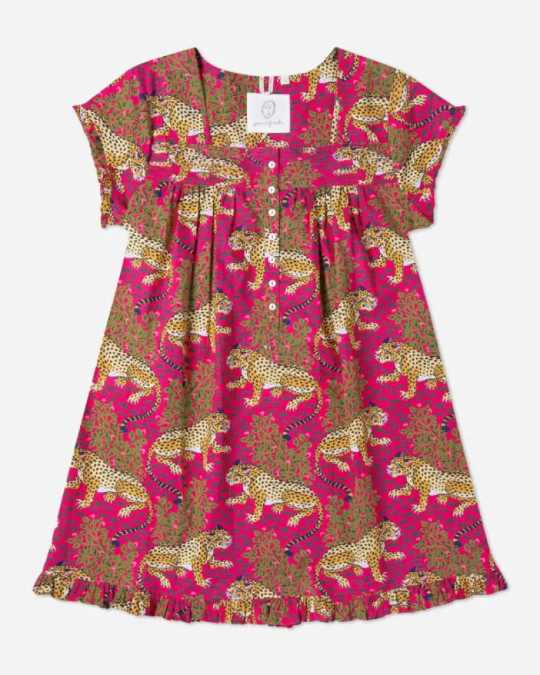 Nightgowns<Printfresh Bagheera - Pintuck Nightgown - Hot Pink HotPink