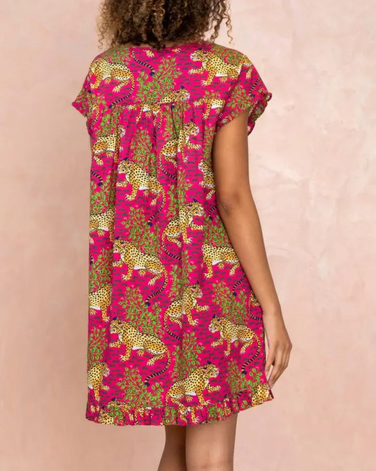 Nightgowns<Printfresh Bagheera - Pintuck Nightgown - Hot Pink HotPink