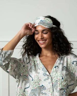 Bagheera | Luxe Satin<Printfresh Bagheera - Satin Eye Mask - Wedding Cake WeddingCake