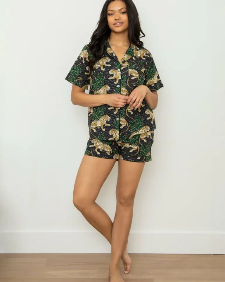 Pajama Sets<Printfresh Bagheera - Short PJ Set - Ink