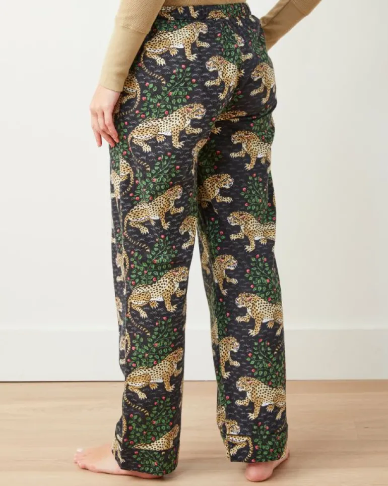 Tall | Pajama Bottoms<Printfresh Bagheera - Tall Lightweight Flannel PJ Pant - Ink