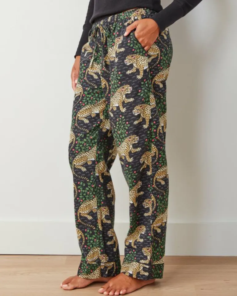 Tall | Pajama Bottoms<Printfresh Bagheera - Tall Lightweight Flannel PJ Pant - Ink