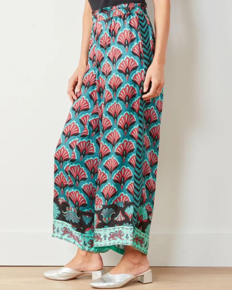 Petite<Printfresh Cocktail Hour - Petite Fancy Pant - Gatsby Green