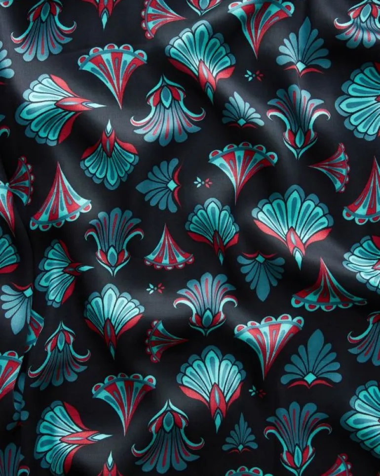 Petite<Printfresh Cocktail Hour - Petite Fancy Pant - Gatsby Green