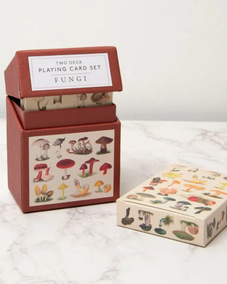 Friends Of Pf<Printfresh Fungi - Playing Card Set of 2 Decks - Roomytown