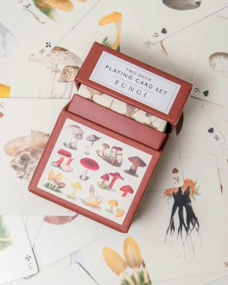 Friends Of Pf<Printfresh Fungi - Playing Card Set of 2 Decks - Roomytown