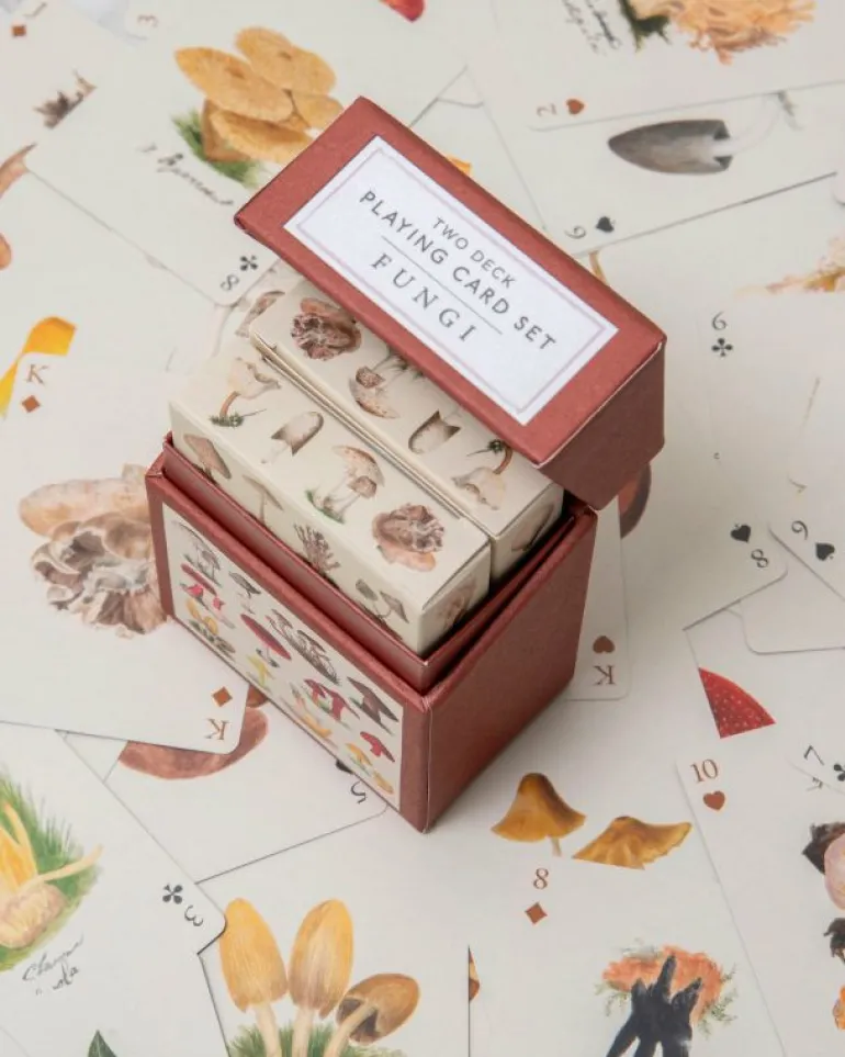 Friends Of Pf<Printfresh Fungi - Playing Card Set of 2 Decks - Roomytown