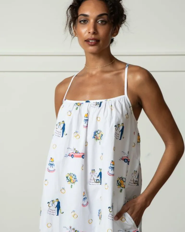 Nightgowns<Printfresh Happily Ever After - Cami Nightgown - Cloud
