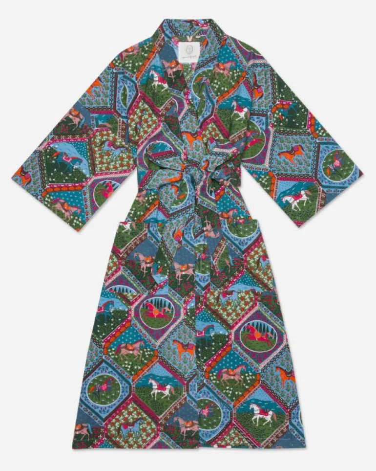 Robes<Printfresh High Horse - Robe - Blush Denim BlushDenim