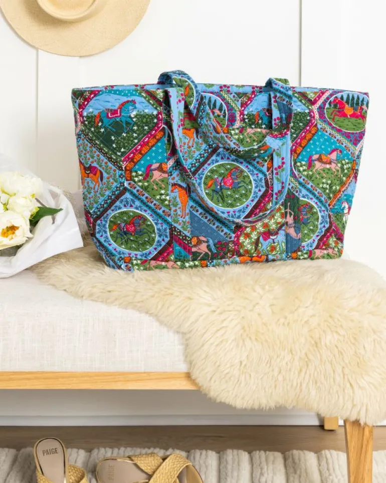 Bags & Totes<Printfresh High Horse - Weekend Bag with Pouch -Blush Denim BlushDenim