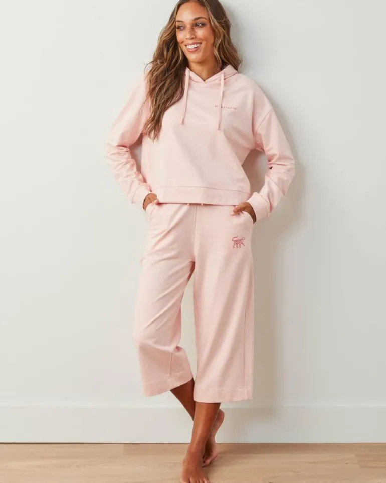 Sweatsuits | Bundles<Printfresh Pale Pink - Down Time Cropped Set - Cropped Set PalePink