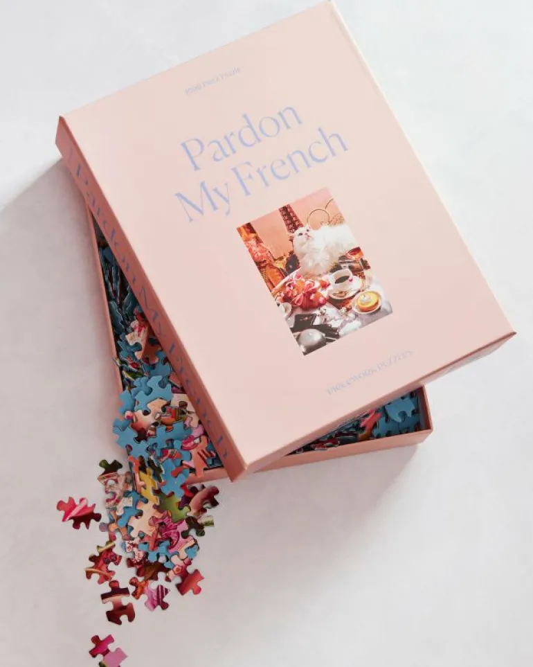 Friends Of Pf<Printfresh Pardon My French - 1000 Piece Puzzle - Piecework Puzzles