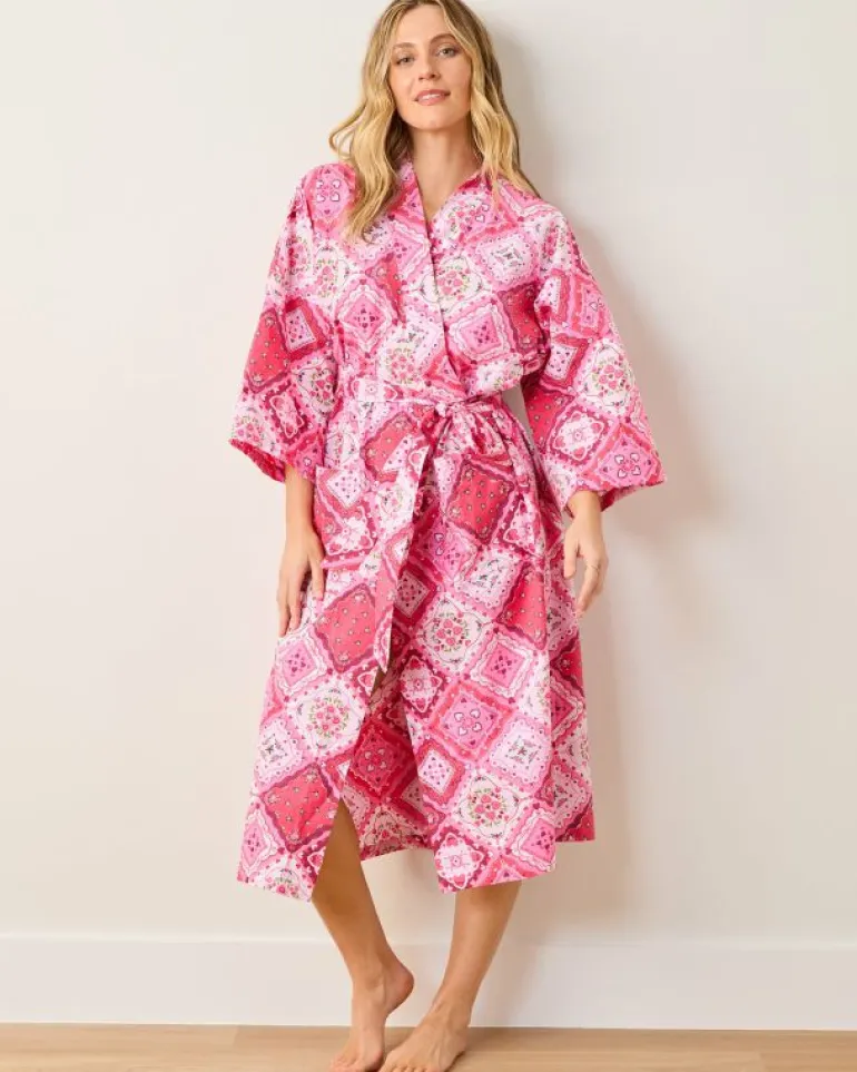 Robes<Printfresh Vintage Valentine - Robe - Mailbox Pink MailboxPink