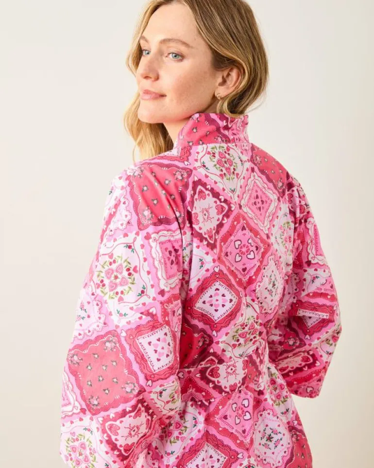 Robes<Printfresh Vintage Valentine - Robe - Mailbox Pink MailboxPink